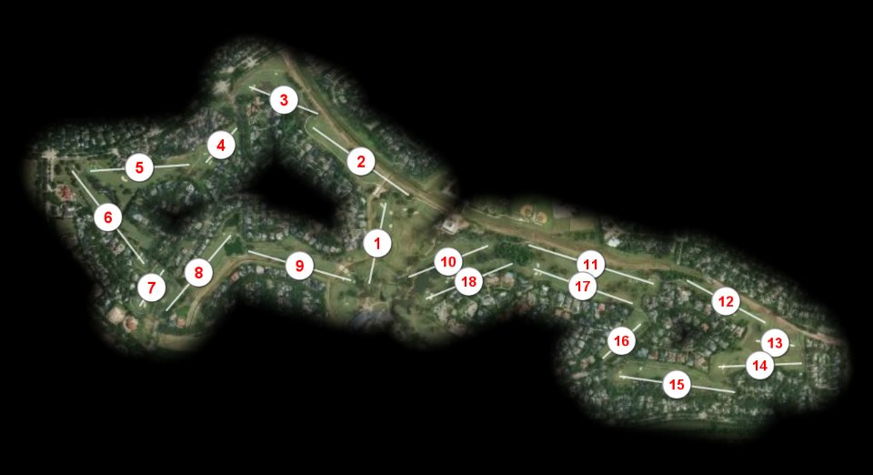 Sweetwater Country Club Pecan course overview