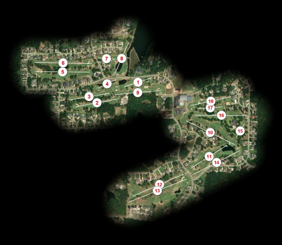 RidgePointe Country Club course overview