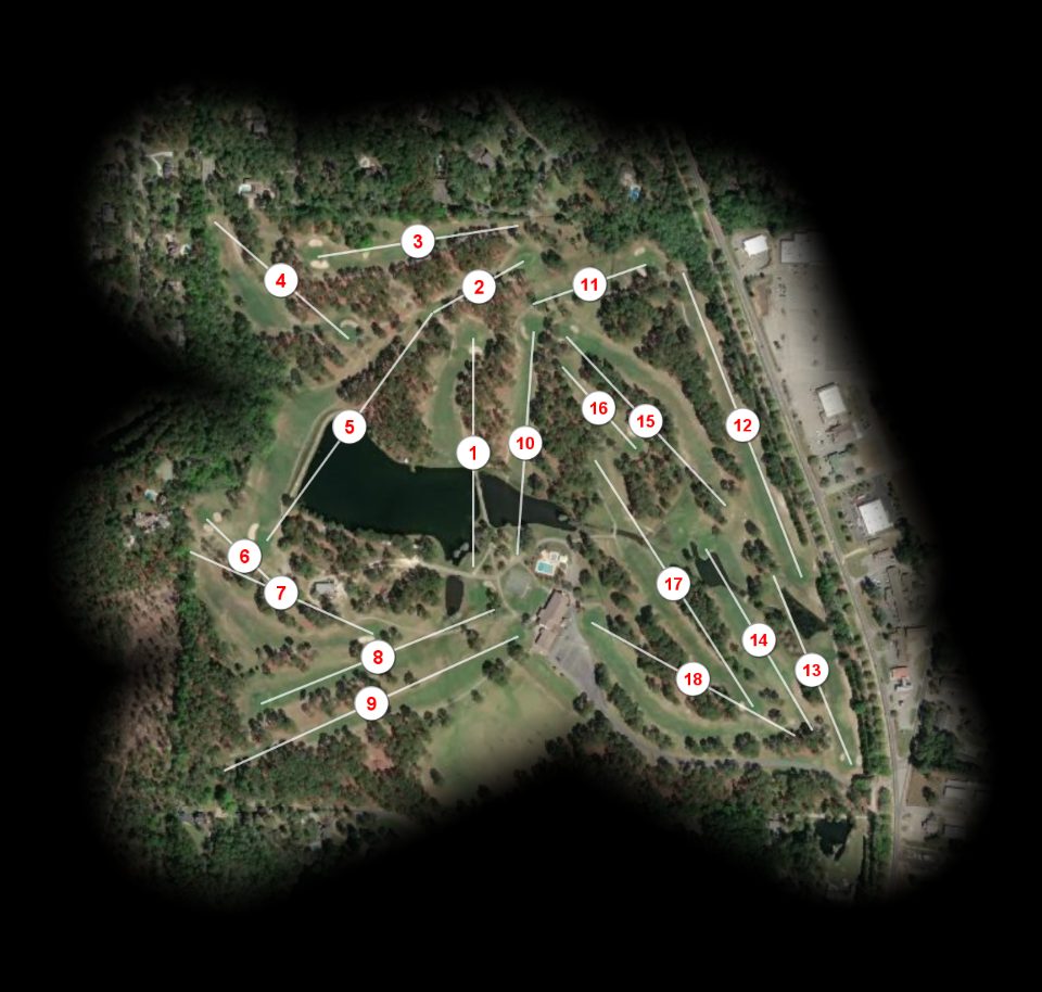 Sunset Country Club course overview