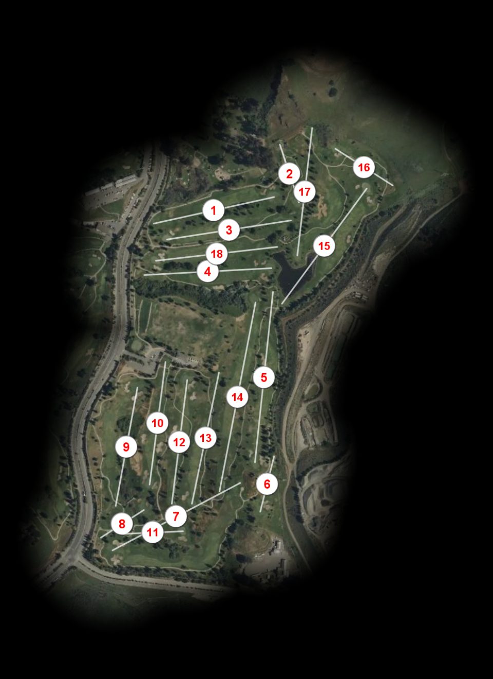Blue Rock Springs Golf Club East course overview