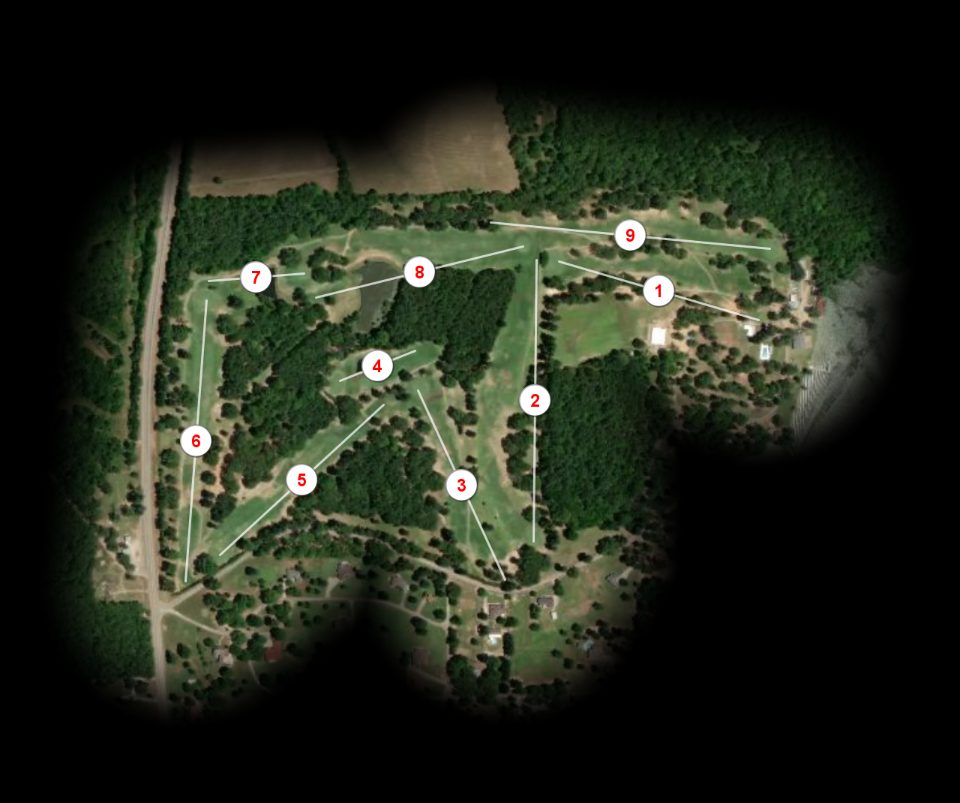 Clarksville Country Club course overview