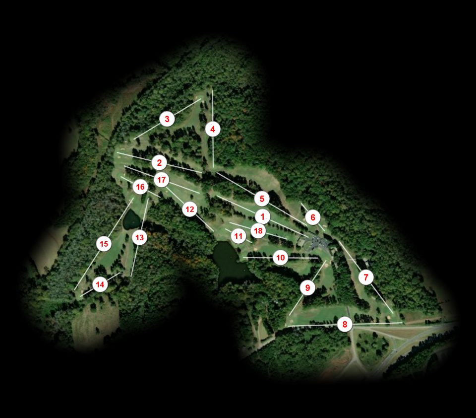 Oconee Country Club course overview