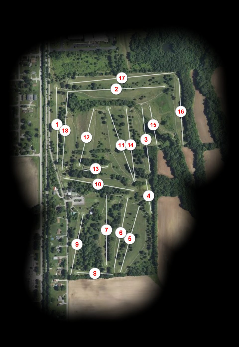 Eagle Pines Golf Club course overview