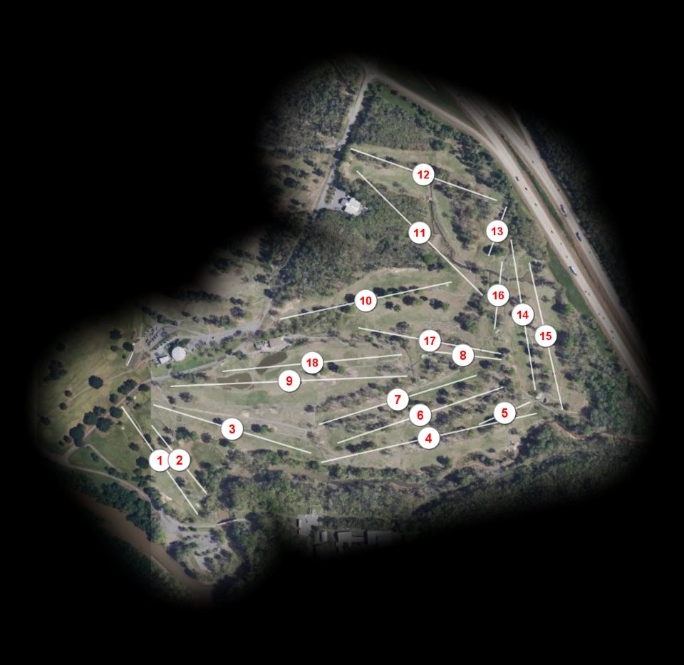 Burns Park Golf Course Championship course overview