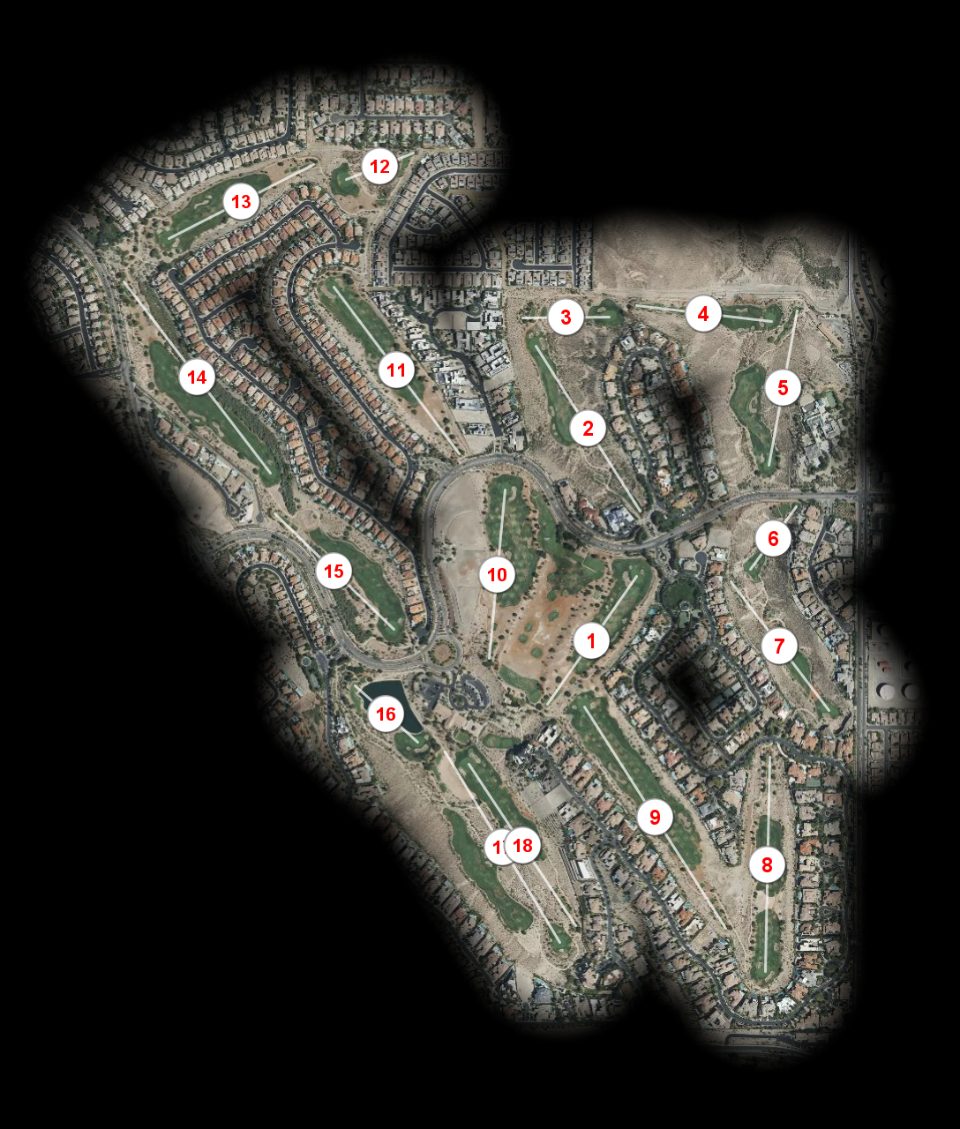 Rio Secco Golf Club course overview
