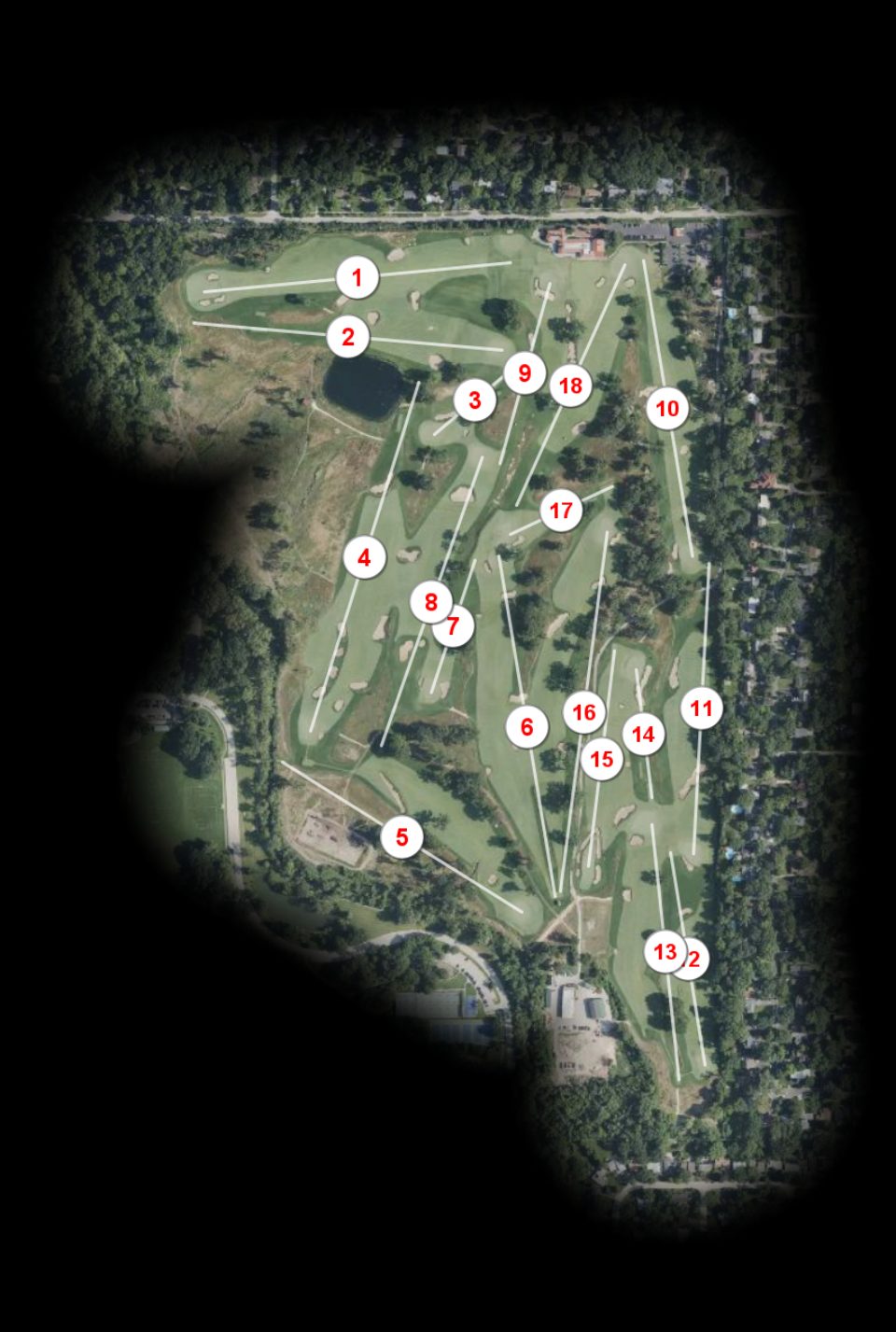 Old Elm Club course overview