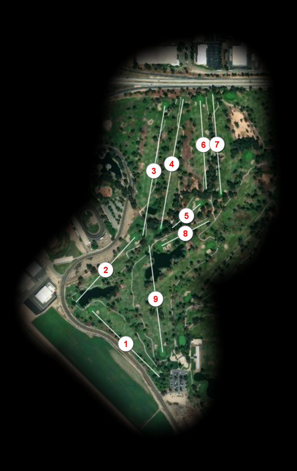 Oaks nine at Valley Oaks GC