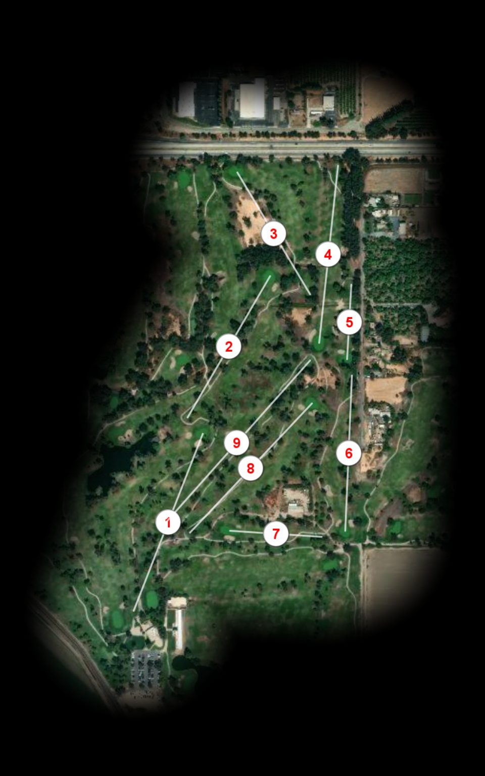 Valley nine at Valley Oaks GC