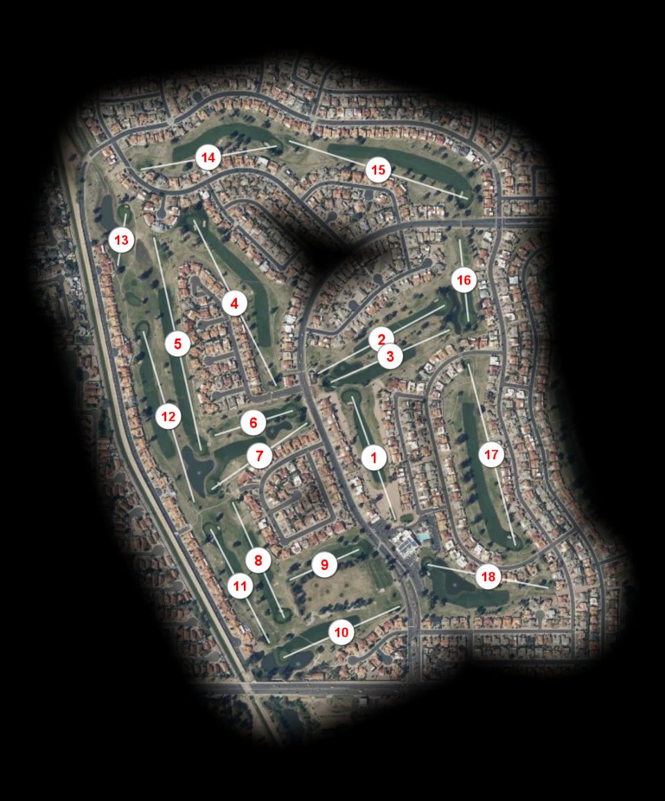 Leisure World Golf Coyote Run course overview