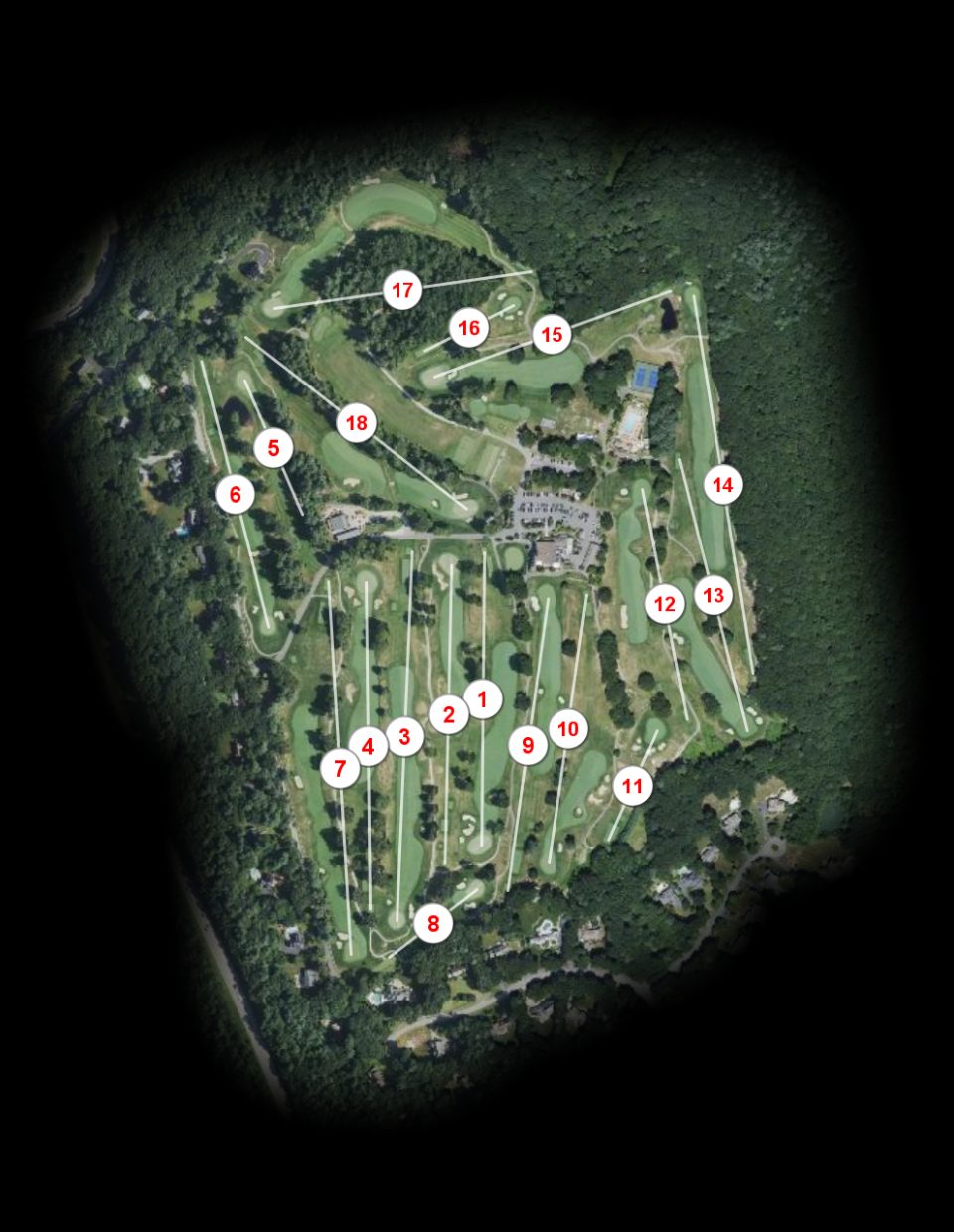 Hopkinton Country Club course overview