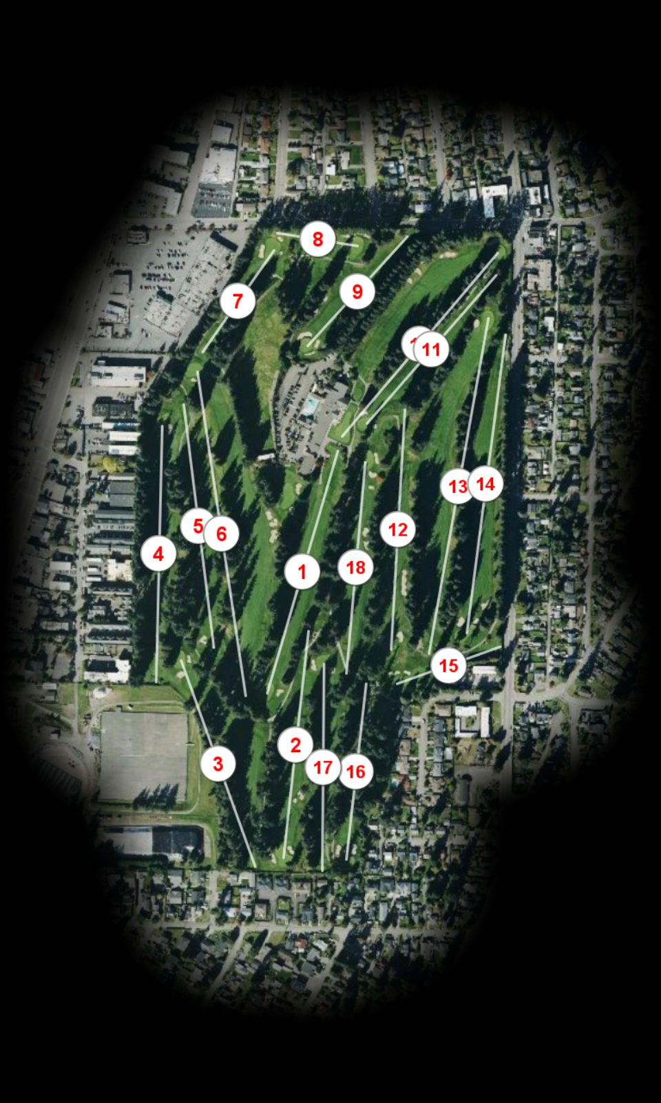 Everett Golf & Country Club course overview