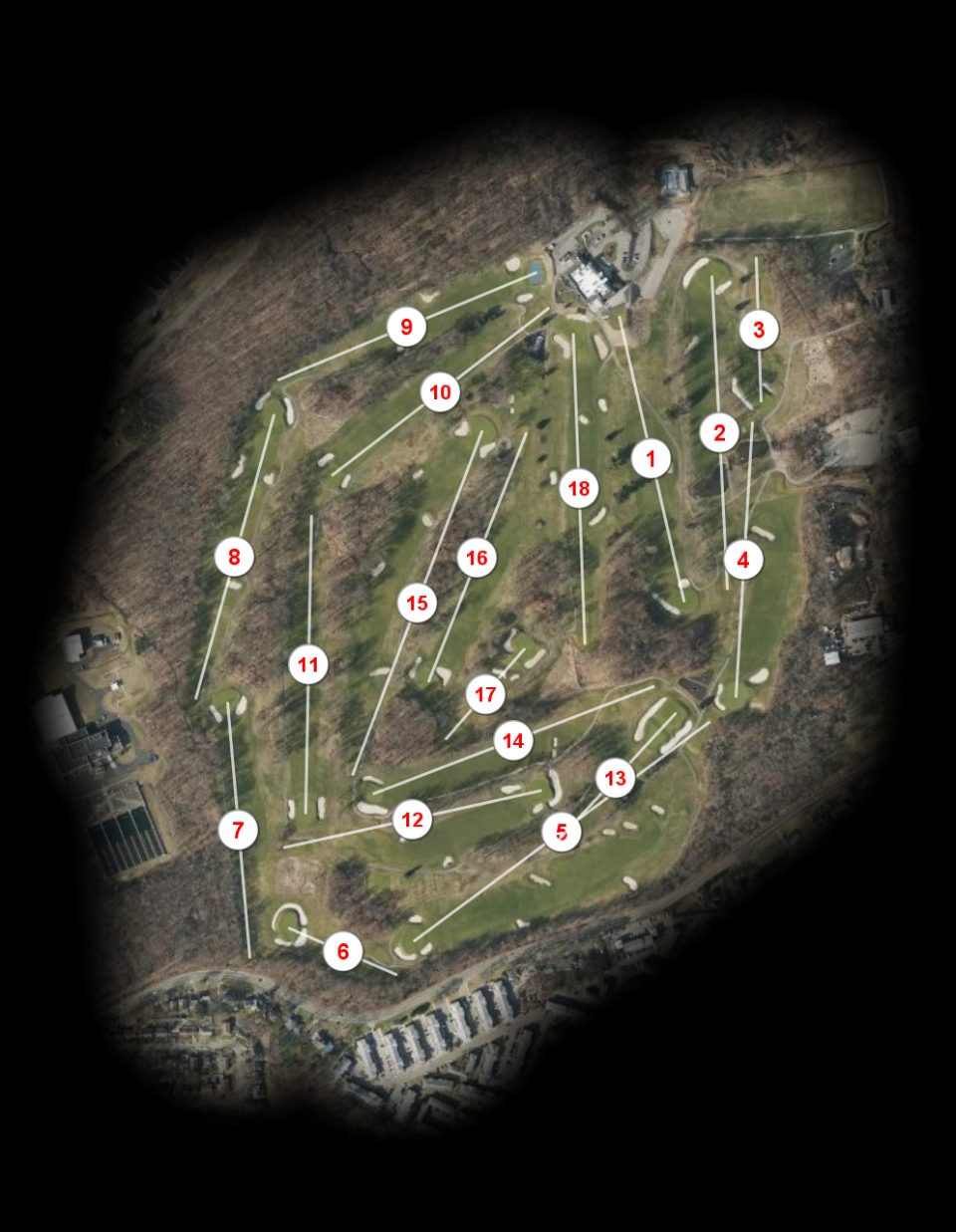 The Knoll West Golf Club course overview