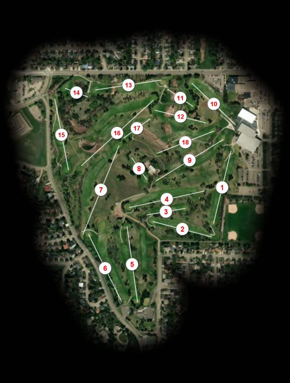 Tom O'Leary Golf Club course overview