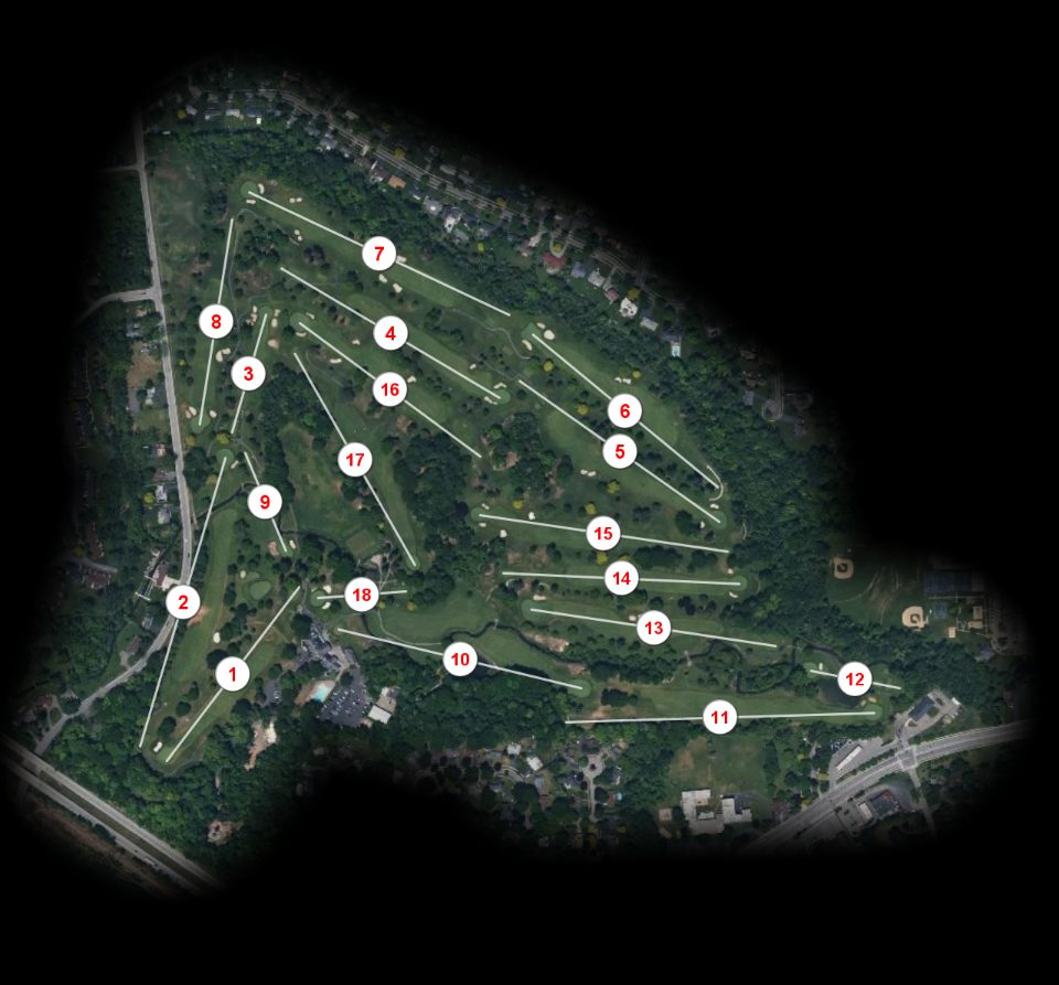 Brook Lea Country Club course overview