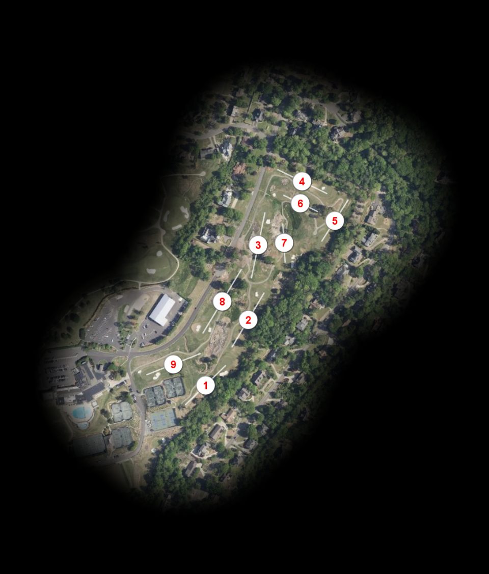 Vestavia Country Club Par3 course overview