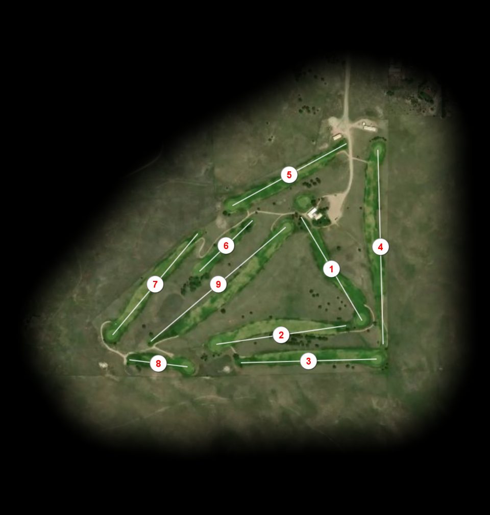 Mullen Golf Club course overview