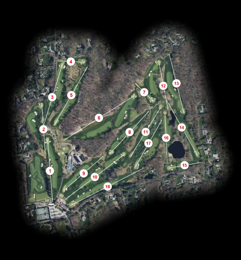 Wee Burn Country Club course overview