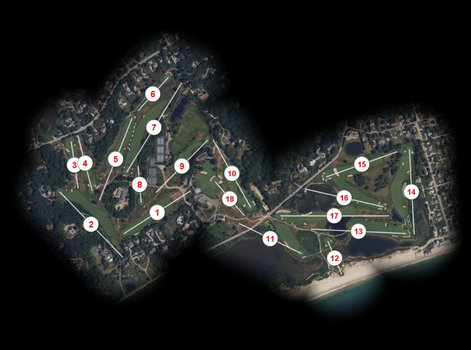 Misquamicut Club course overview