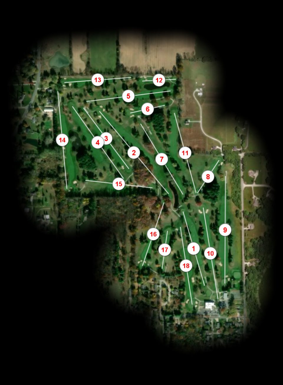 Maplecrest Country Club course overview