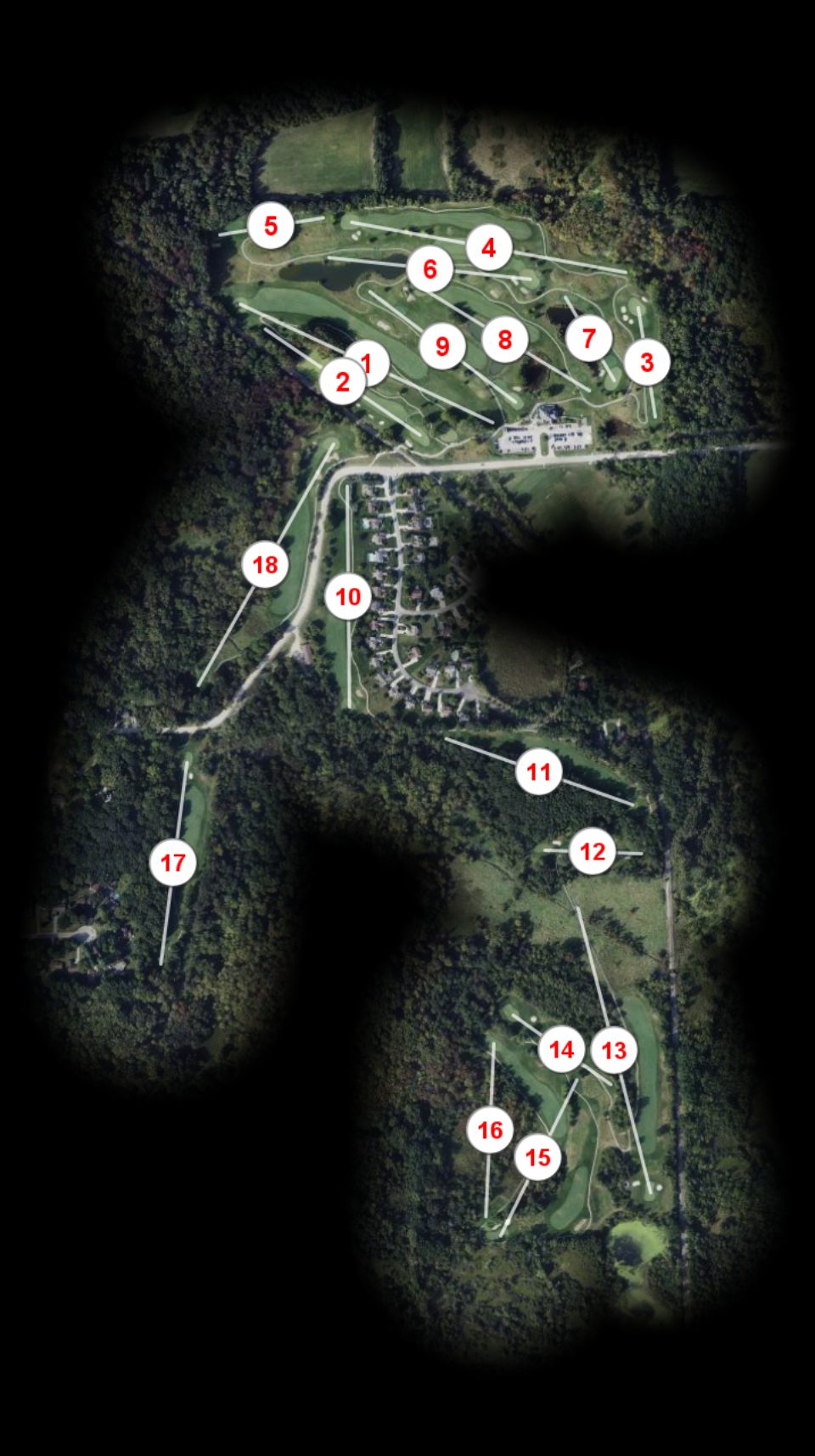 The Links at Whitmore Lake course overview