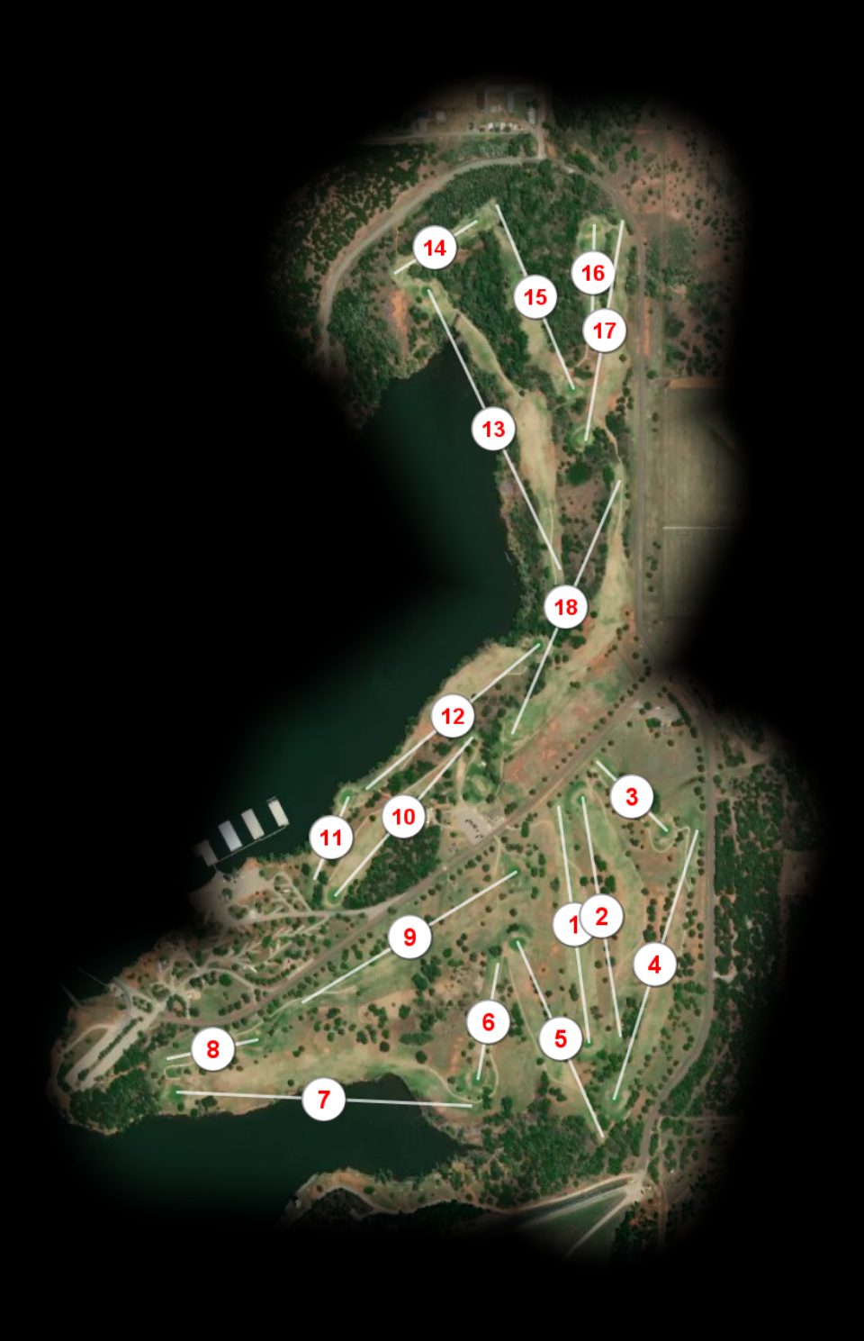 Fort Cobb Golf Course course overview