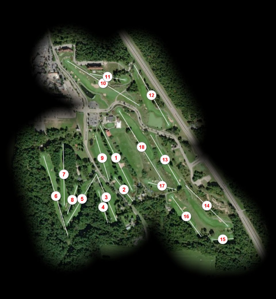 Cold Water Canyon Golf Course course overview