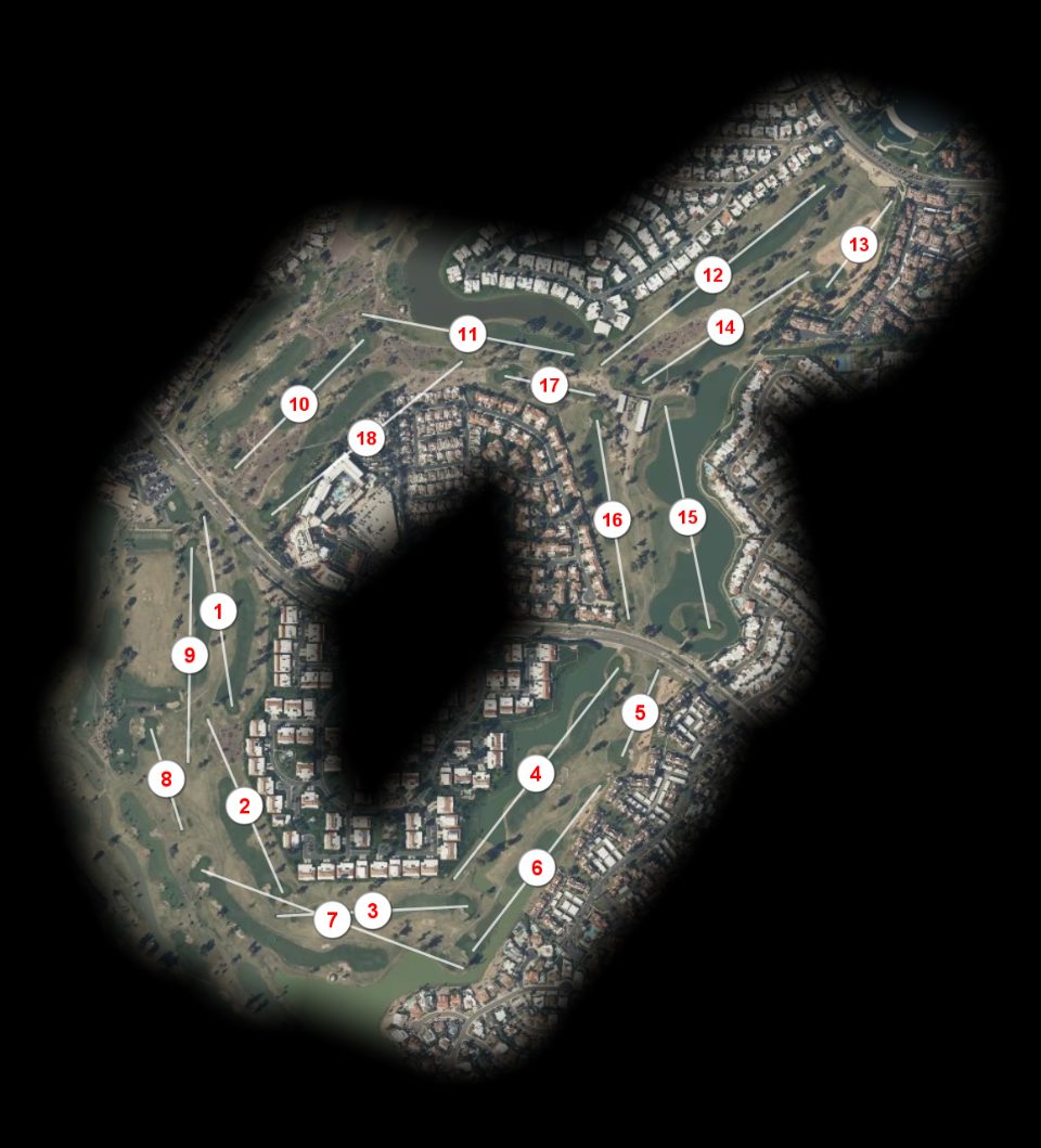 McCormick Ranch Golf Club Pine course overview