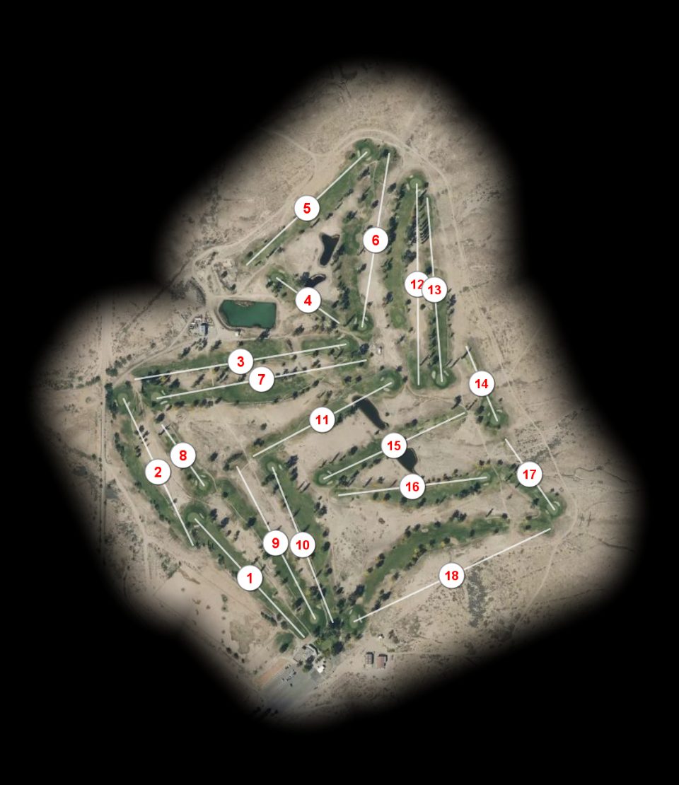 Tijeras Arroyo Golf Course course overview