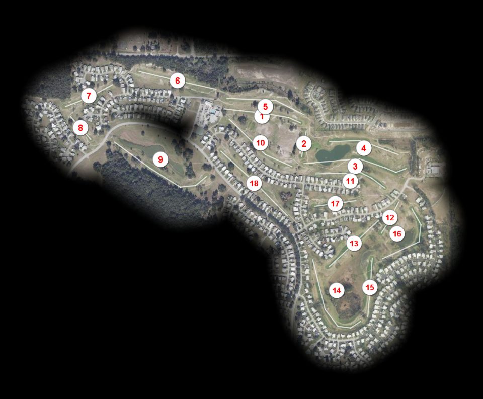 Zellwood Station and Country Club course overview