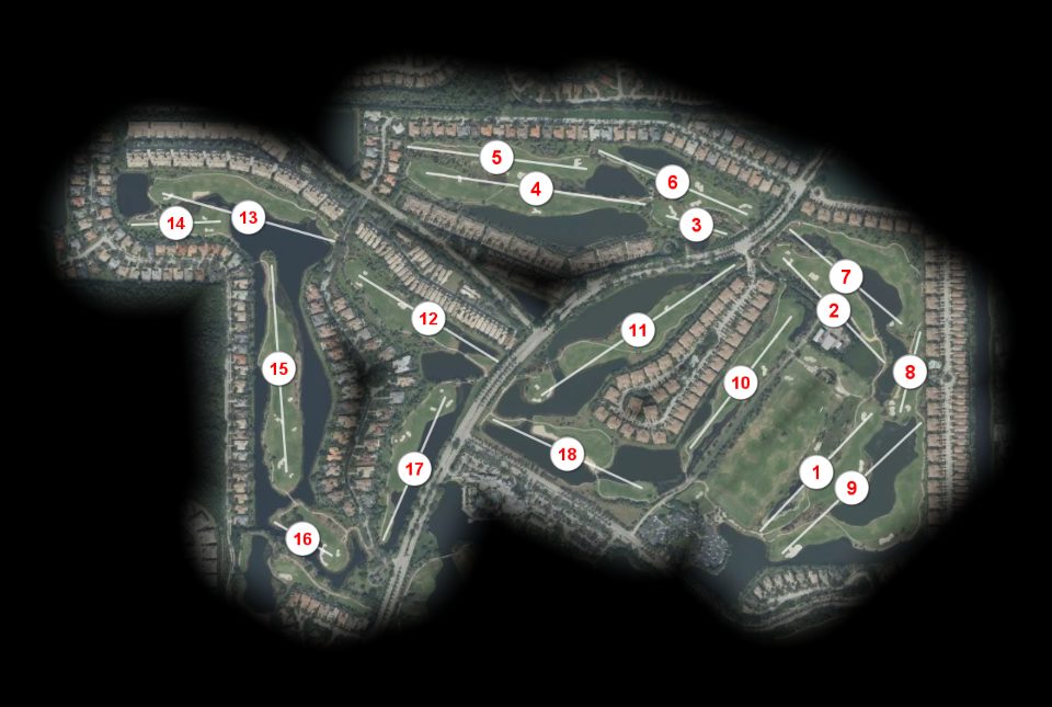 Marriot Resort Marco Island The Rookery course overview