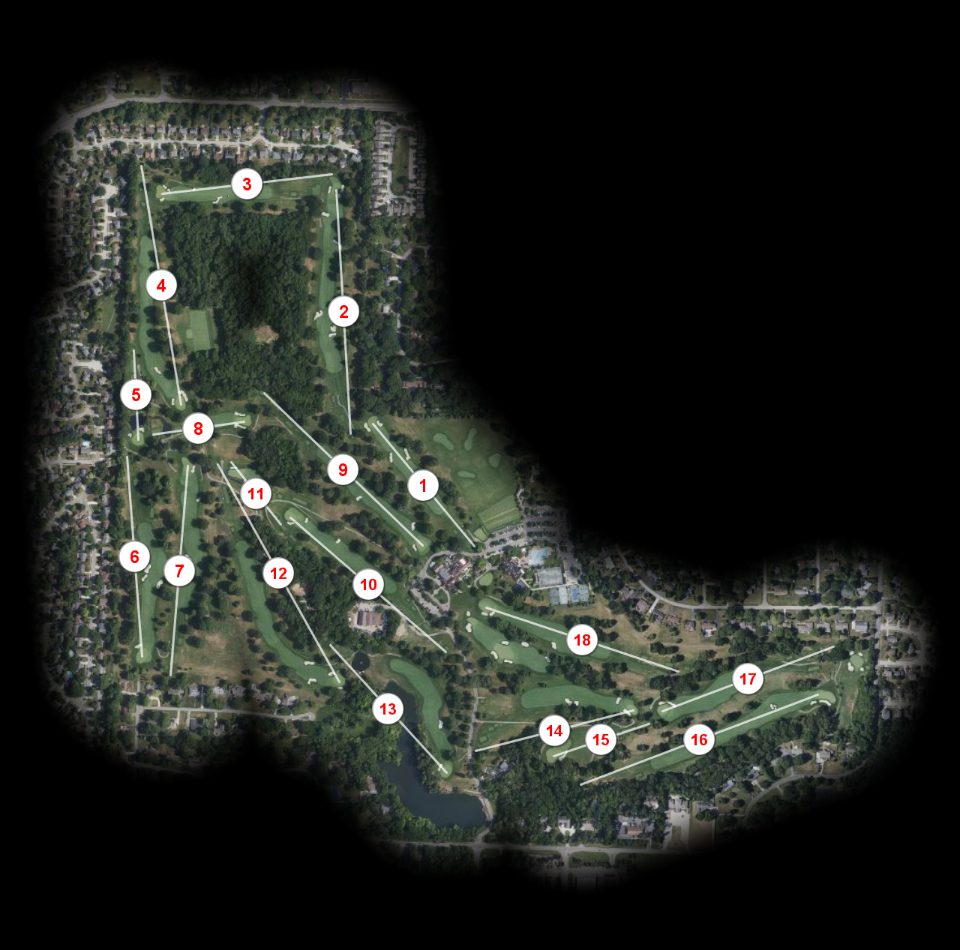 Brookside Golf & Country Club course overview