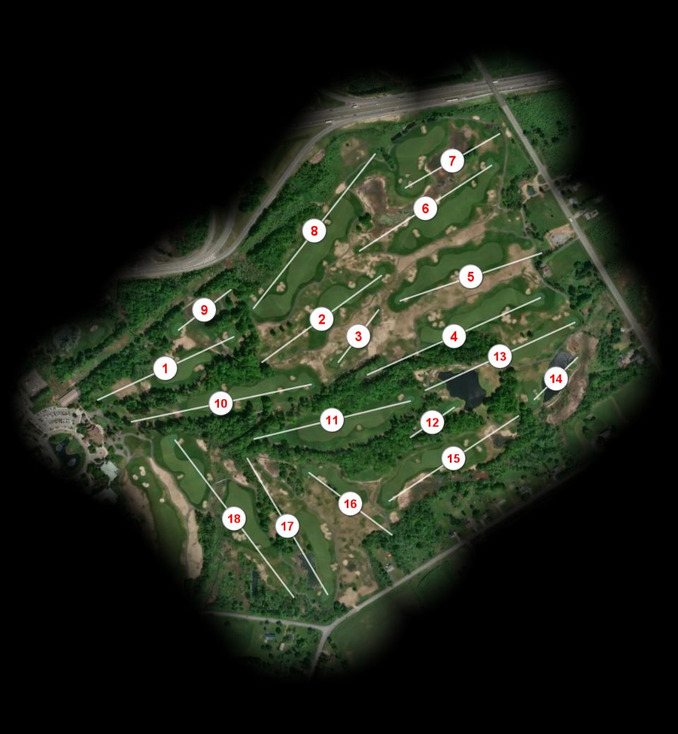 Turning Stone Resort Shenendoah course overview