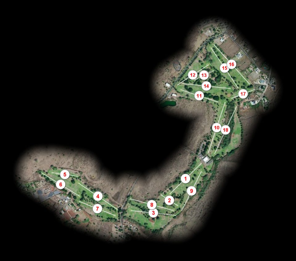 Makaha Valley Country Club East course overview