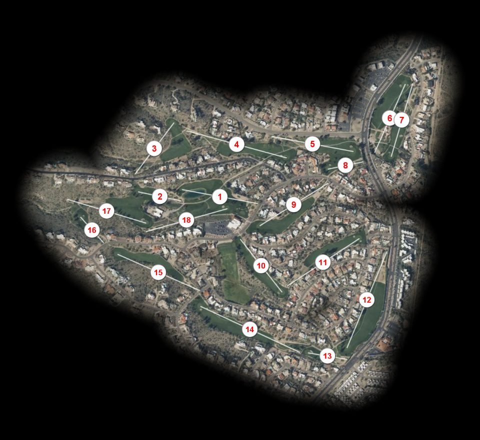 Desert Canyon Golf Club course overview