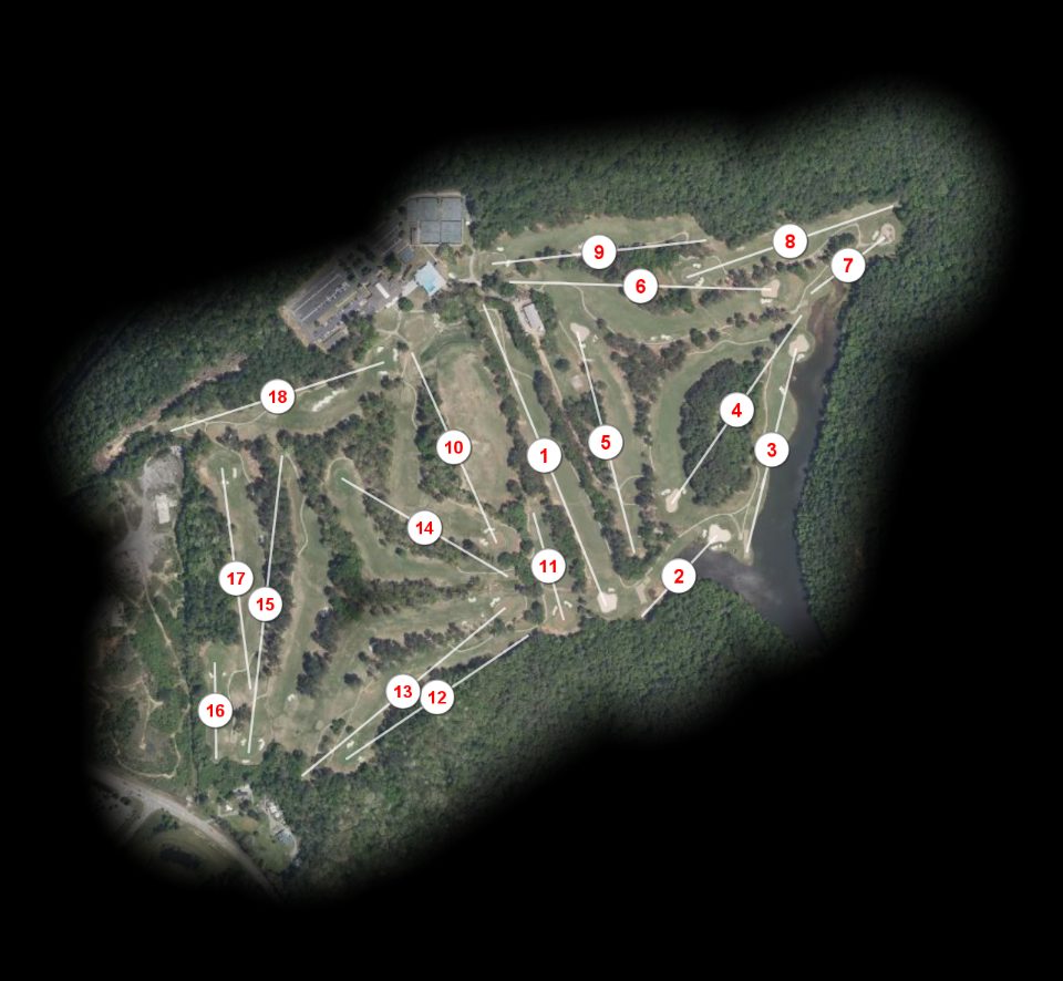 Pine Tree Country Club course overview