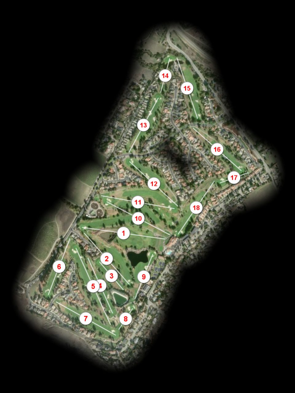 San Luis Obispo Golf & Country Club course overview
