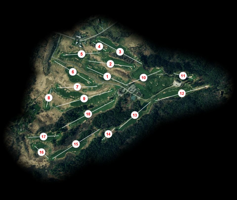 Country Club of Vermont course overview