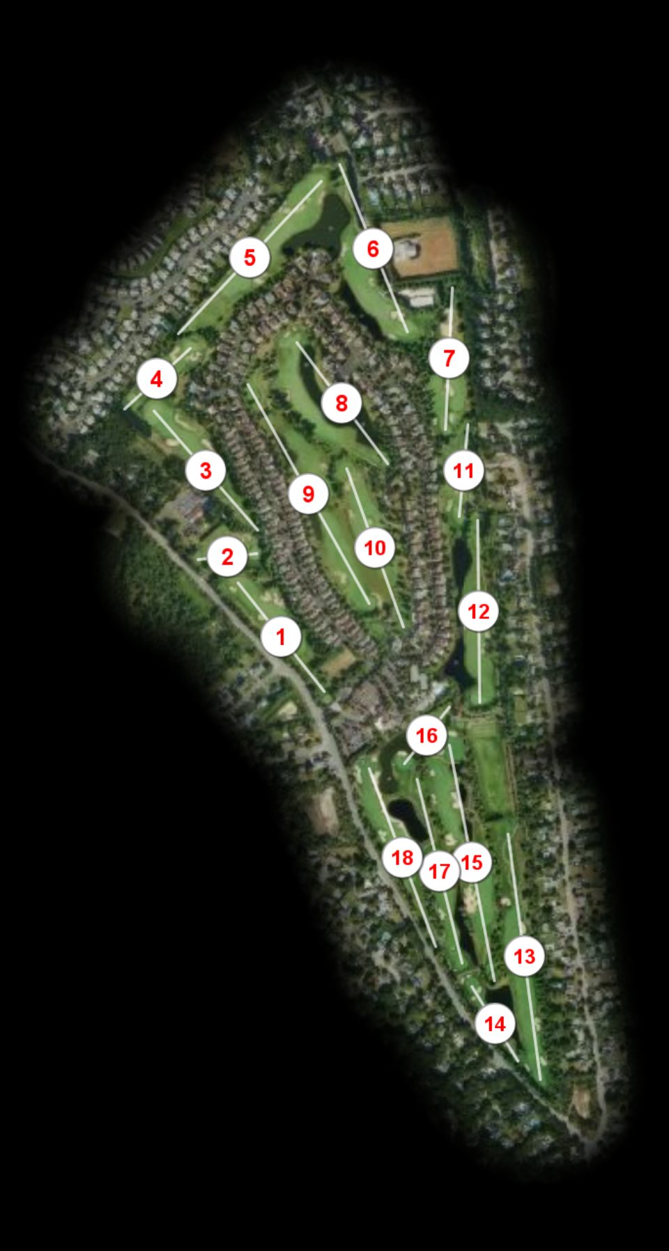 Hamlet Willow Creek Golf & Country Club course overview