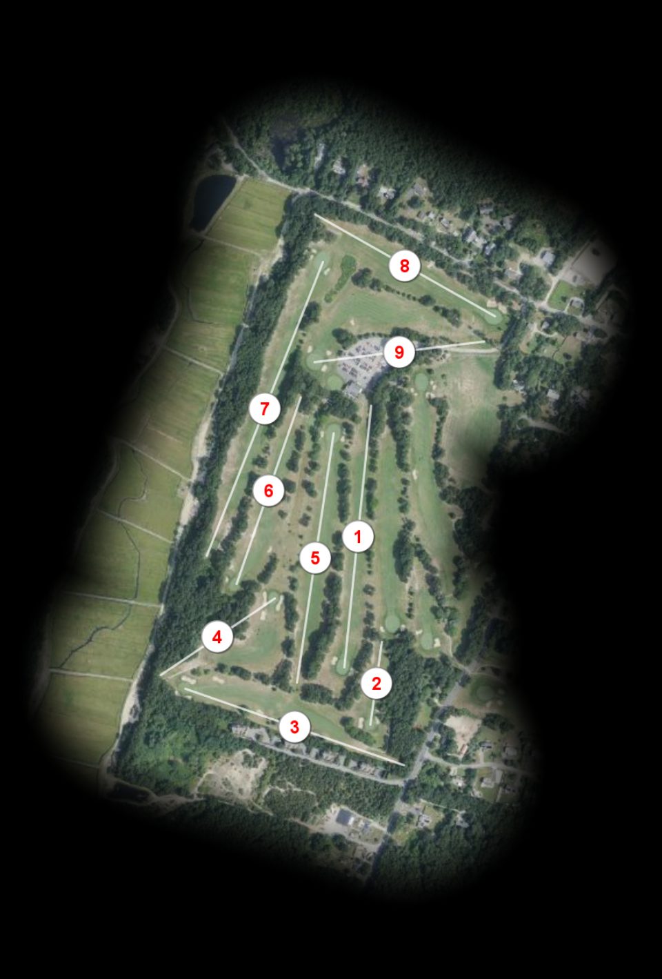 Falmouth Country Club Talon course overview