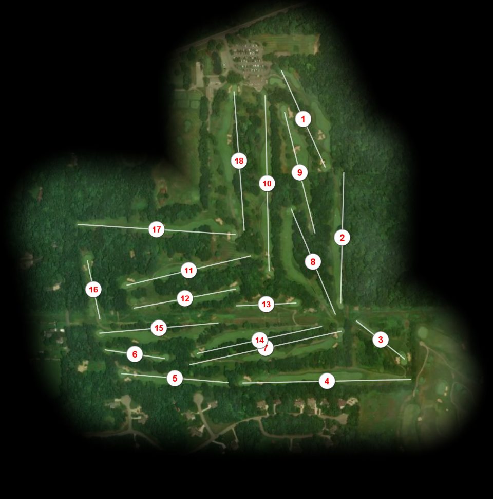 Gull Lake View Resort Stonehedge South course overview