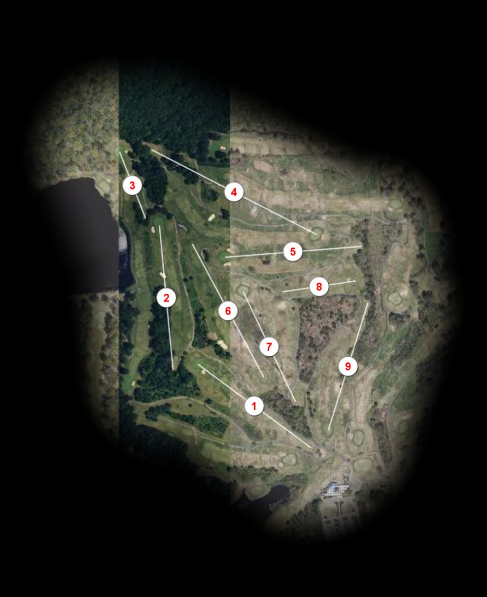 Links nine at Hamptons Golf Course