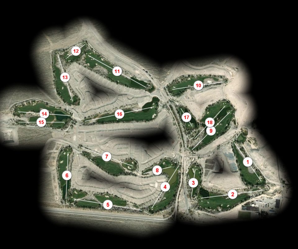 Coyote Springs course overview