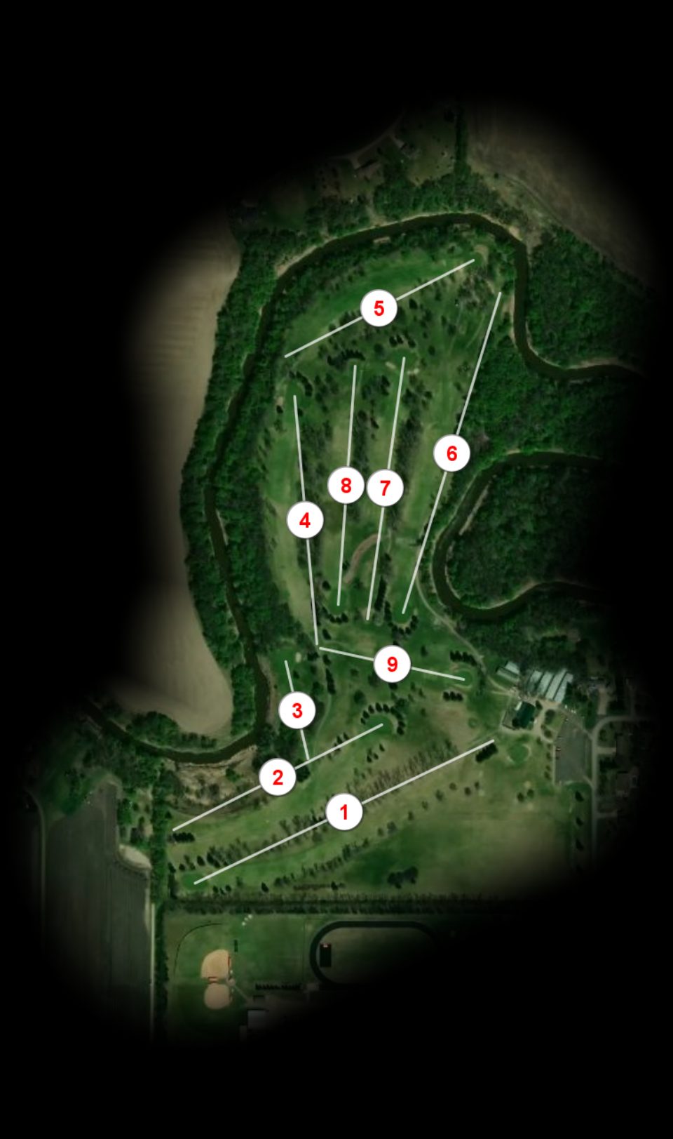 Mayville Golf Club course overview