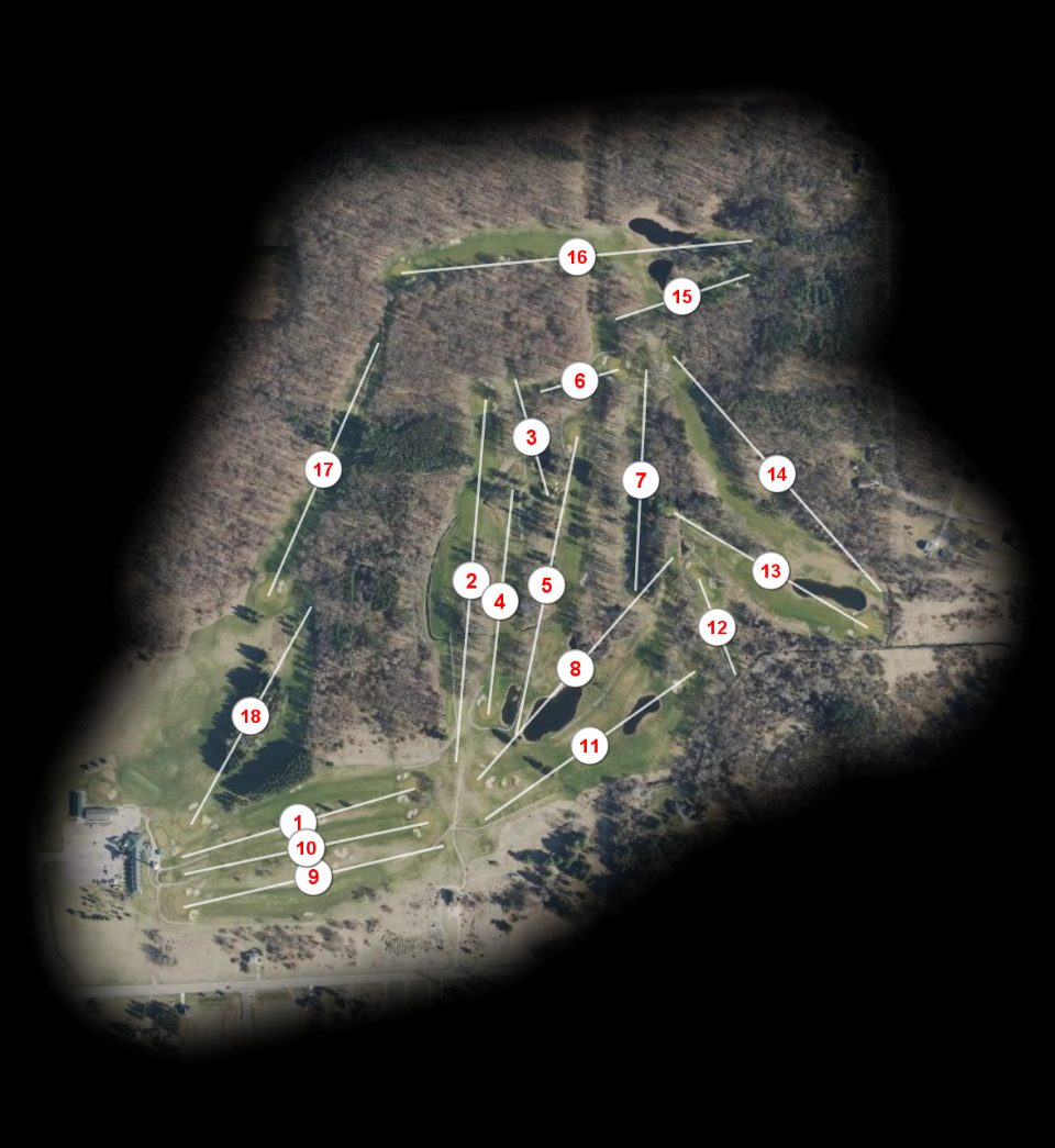 Candlestone Inn Golf & Resort course overview