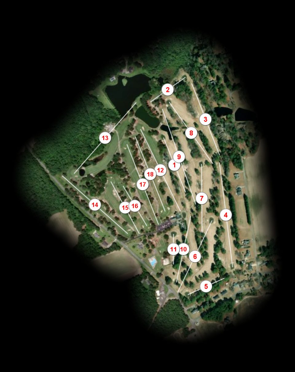 Falling Creek Country Club course overview