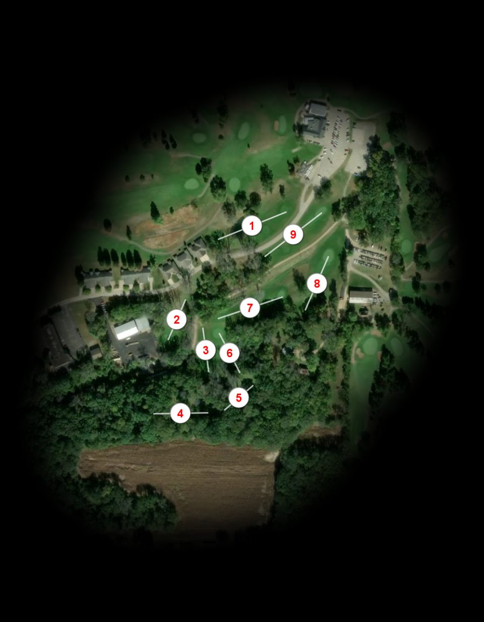 Lacoma Golf Club Par 3 course overview