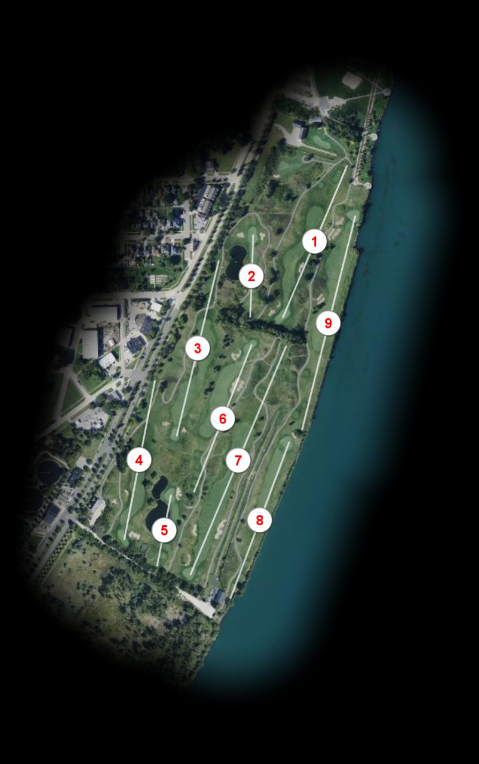 Wyandotte Shores Golf Club course overview