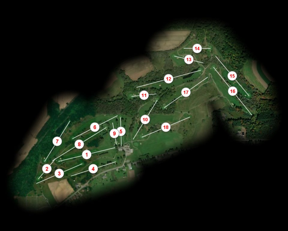 Ebensburg Country Club course overview