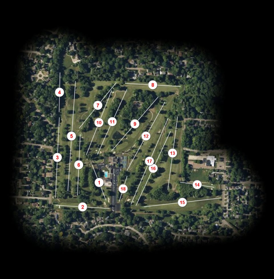 Arrowhead Golf Club course overview