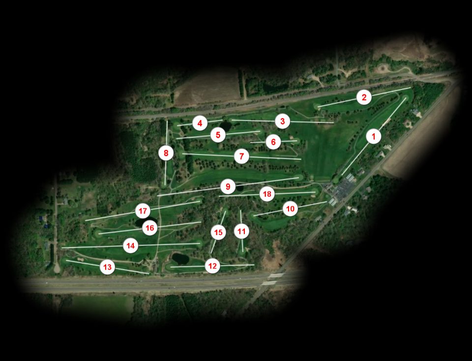 Whispering Pines Golf Course course overview